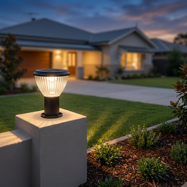 Modern Solar Pillar Light