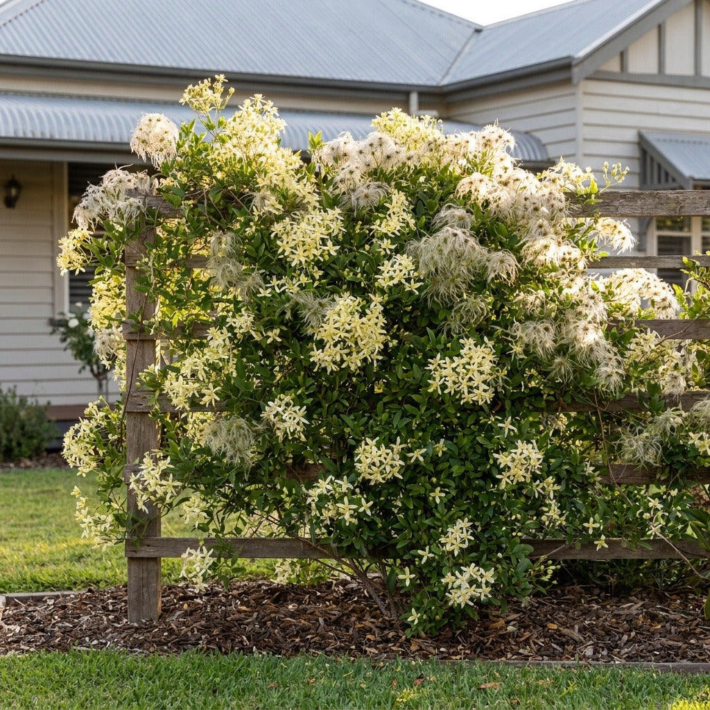 Native Clematis (Clematis microphylla)