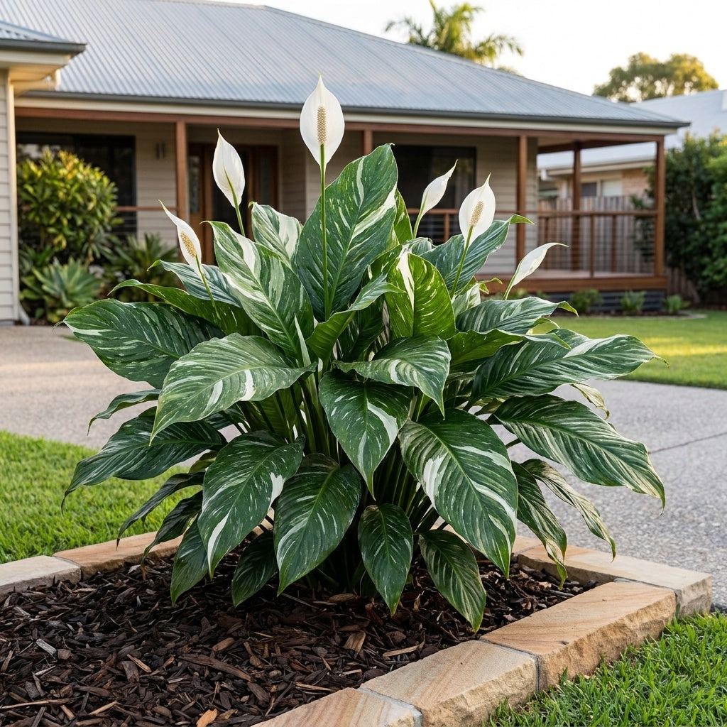 Peace Lily Jet Diamond - Spathiphyllum 'Jet Diamond'