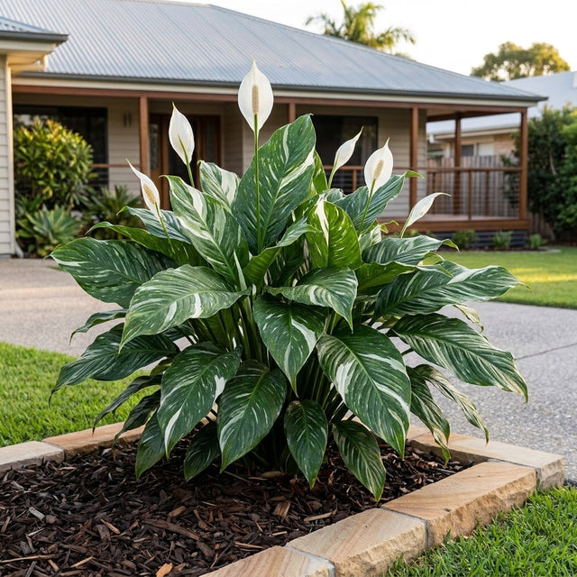Peace Lily Jet Diamond - Spathiphyllum 'Jet Diamond'