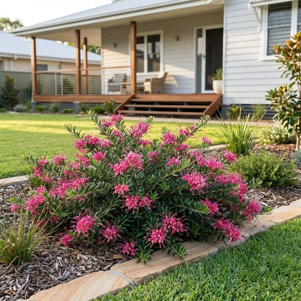 Pink Curl Grevillea (Grevillea lavandulacea)
