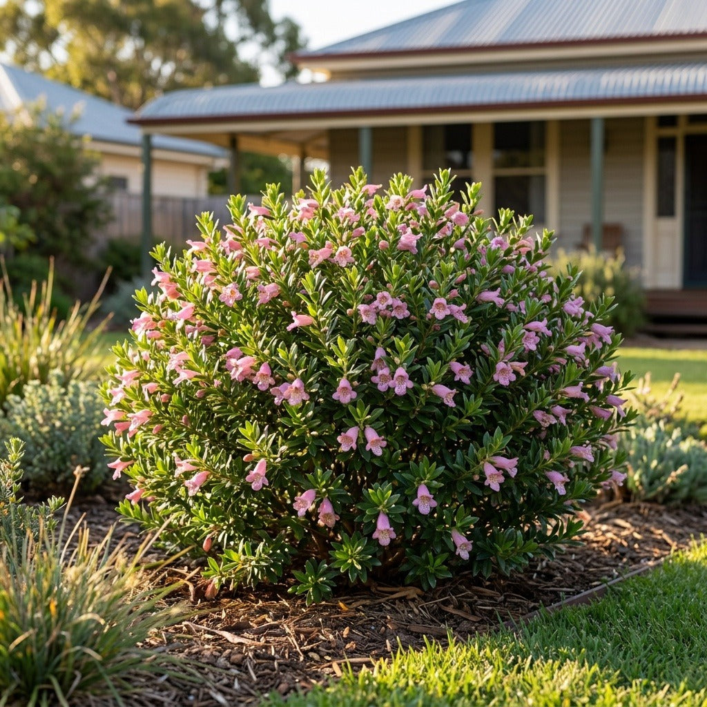 Pink Dome Emu Bush (Eremophila hybrid)