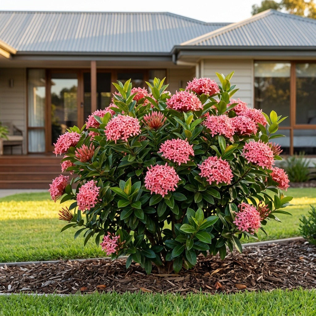 Pink Malay Ixora