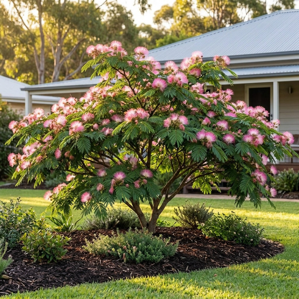 Pink Powder Puff - Calliandra 'Pink'