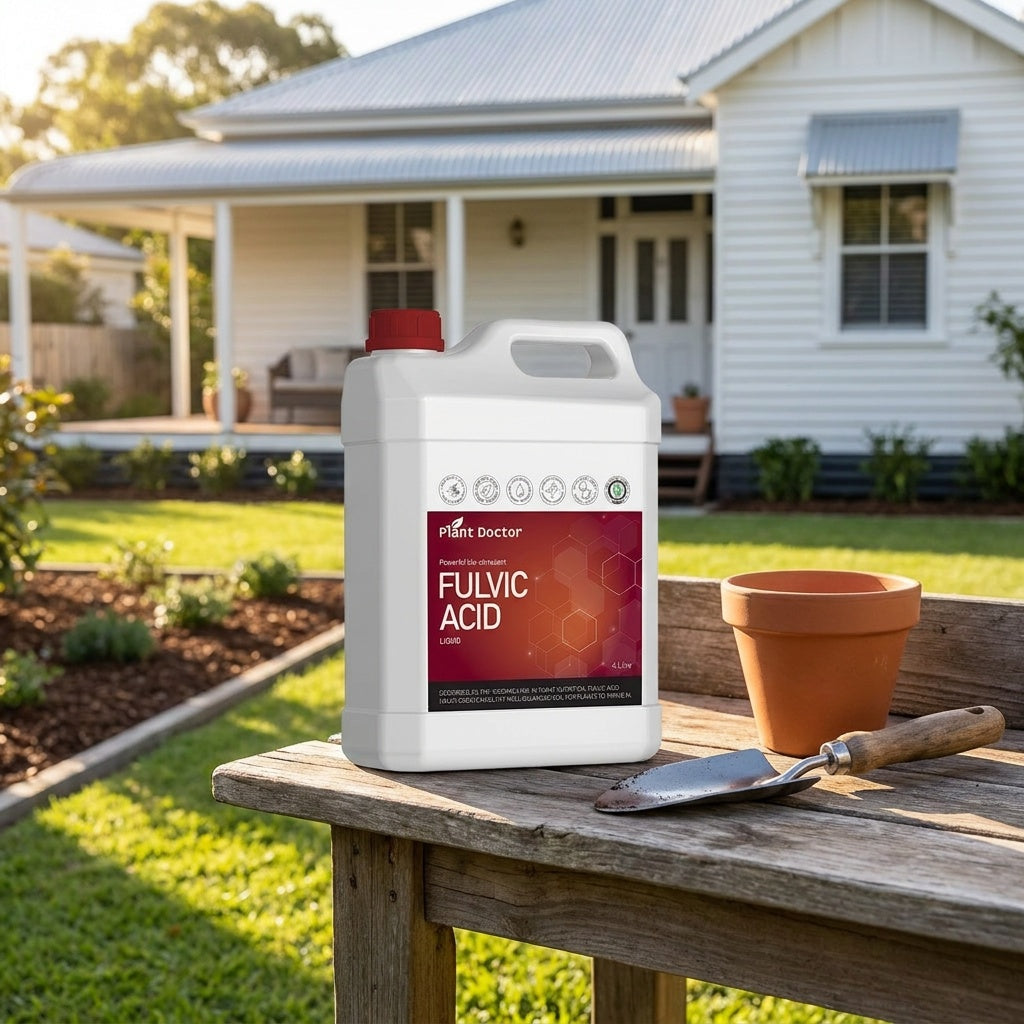 Plant Doctor Fulvic Acid Liquid Biostimulant and Soil Conditioner