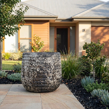 Pompeii Ribbed Planter - Various sizes available