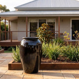 Premium Glaze Roman Jar - Various sizes available - Lava