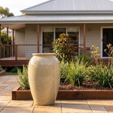 Premium Glaze Roman Jar - Various sizes available - Sand