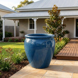 Premium Glaze Tree Planter - Various sizes available - Sapphire