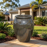 Premium Glaze Water Jar - Various sizes available - Heavy Metal
