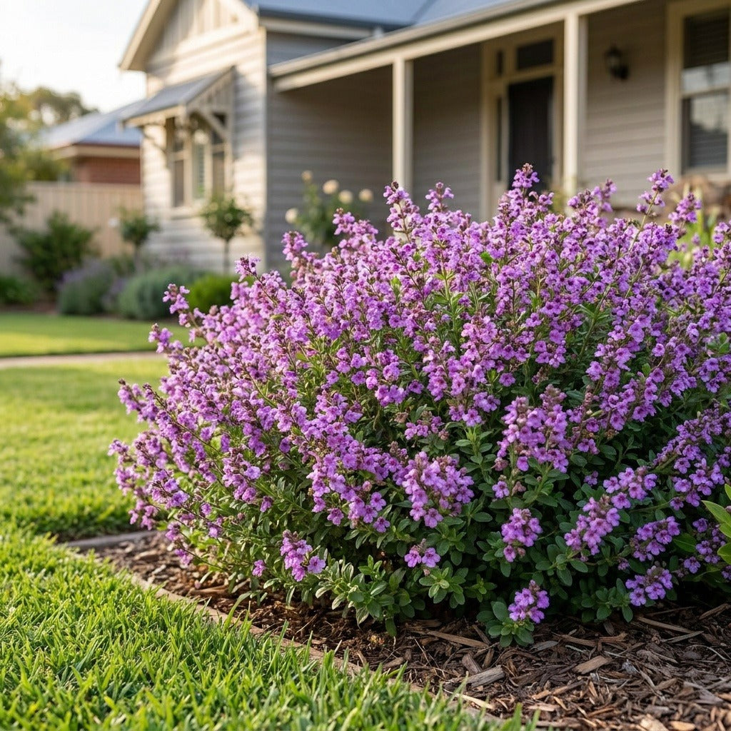 Purple Haze Rough Mint Bush