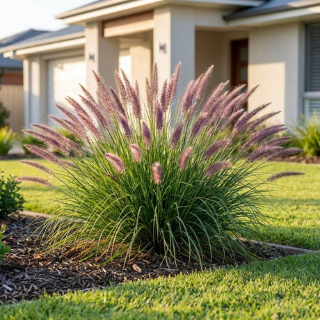 Purple Lea Fountain Grass (Pennisetum alopecuroides)