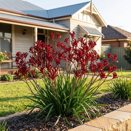 Ruby Velvet Kangaroo Paw (Anigozanthos hybrid)