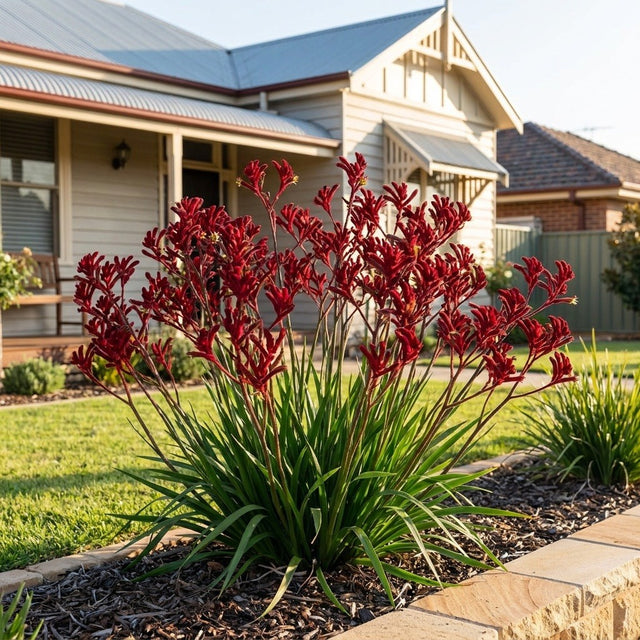 Ruby Velvet Kangaroo Paw (Anigozanthos hybrid)
