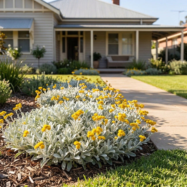Yellow Buttons (Chrysocephalum apiculatum)