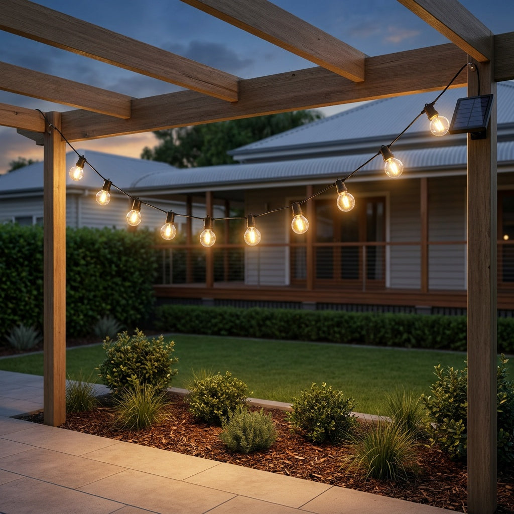 Solar Festoon Light Kit