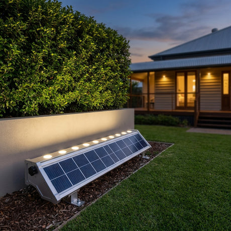 Solar Wall Washer Uplight