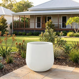 StoneLite Bung Planter - Various sizes available - White on White