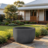 StoneLite Chopped Tub Tree Planter - Various sizes available - Charcoal