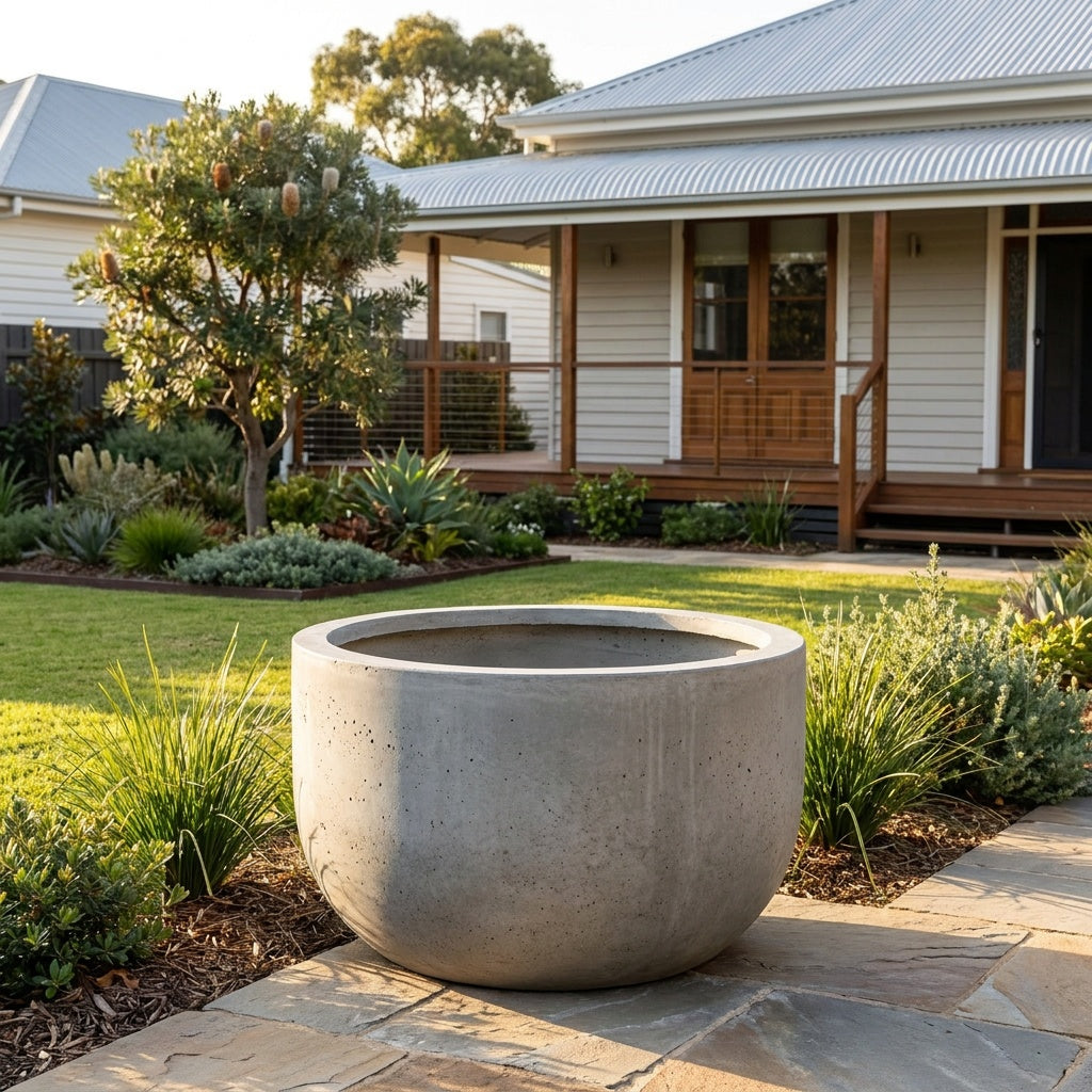 StoneLite Chopped Tub Tree Planter - Various sizes available