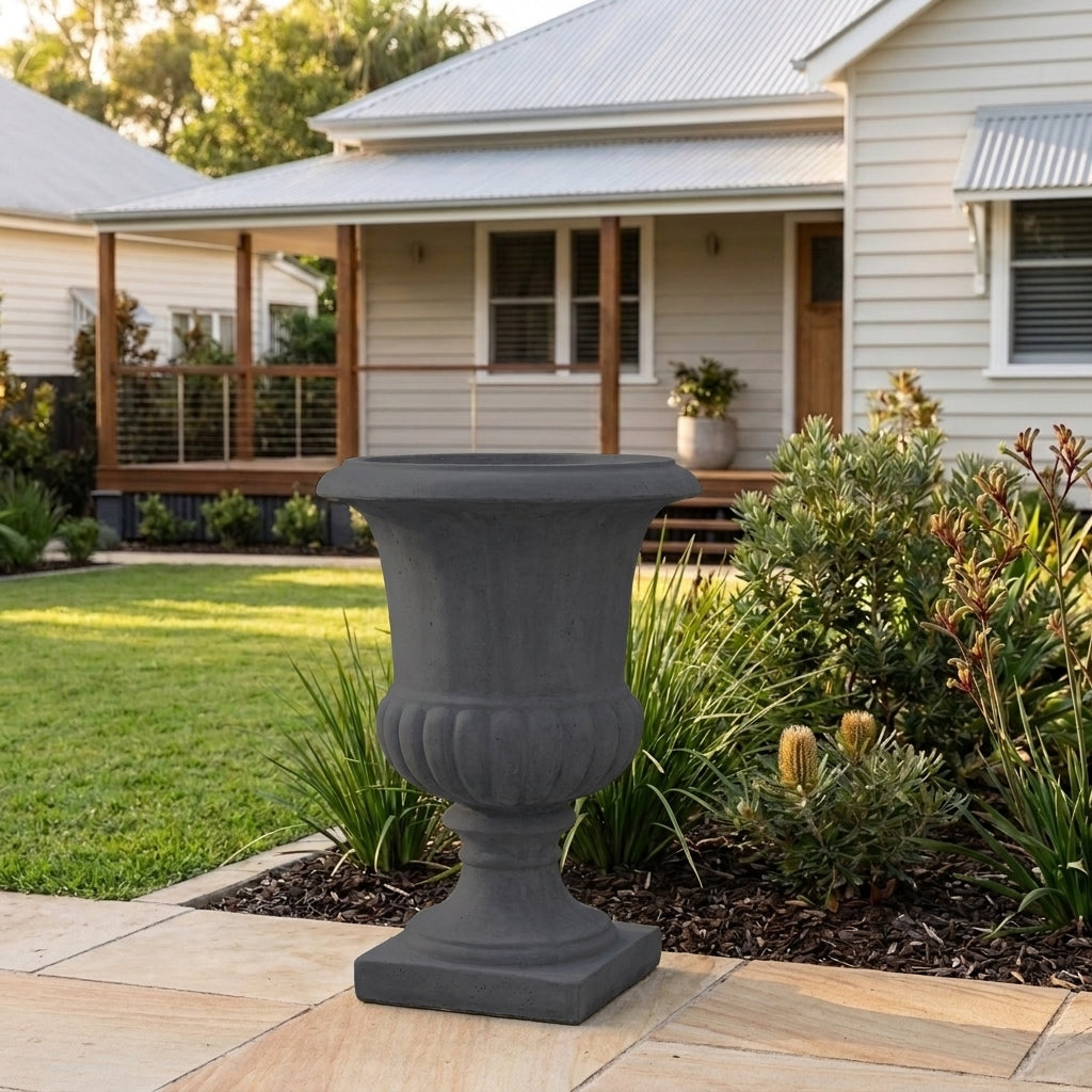 StoneLite Classic Urn - 54 x 45cm - Charcoal