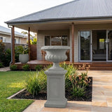 StoneLite Classic Urn Pedestal - 34 x 34 x 51cm - Concrete