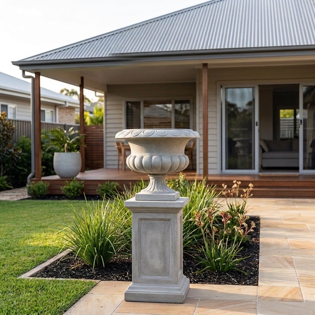 StoneLite Classic Urn Pedestal - 34 x 34 x 51cm