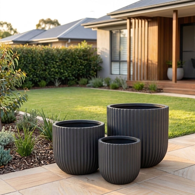 StoneLite Fluted Tubs - Various sizes available