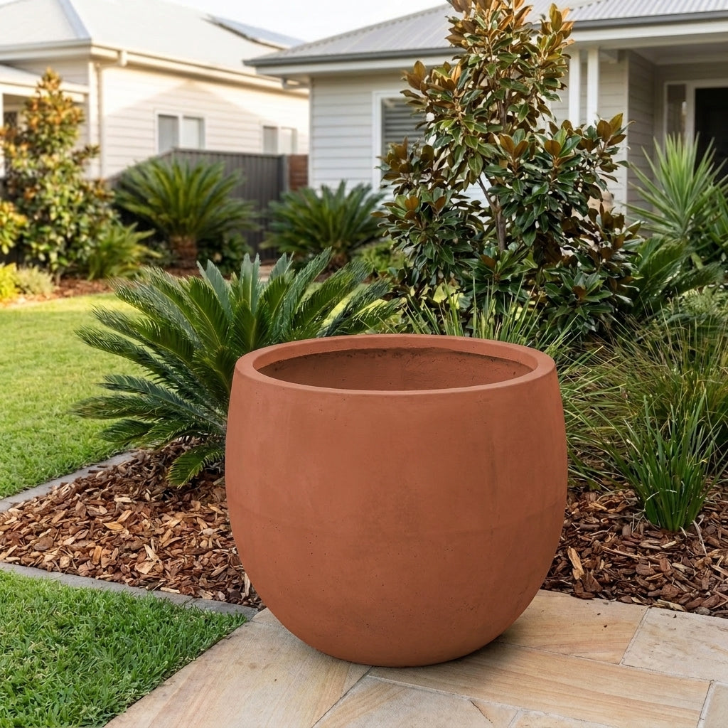 StoneLite Giant Egg - Various sizes available - Terracotta