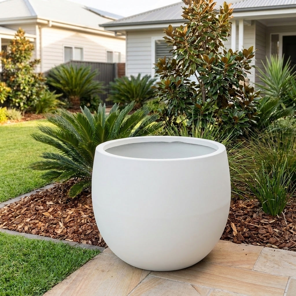 StoneLite Giant Egg - Various sizes available - White on White