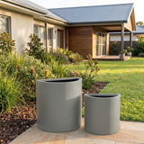 StoneLite Half Cylinders - Various sizes available - Neutral Grey