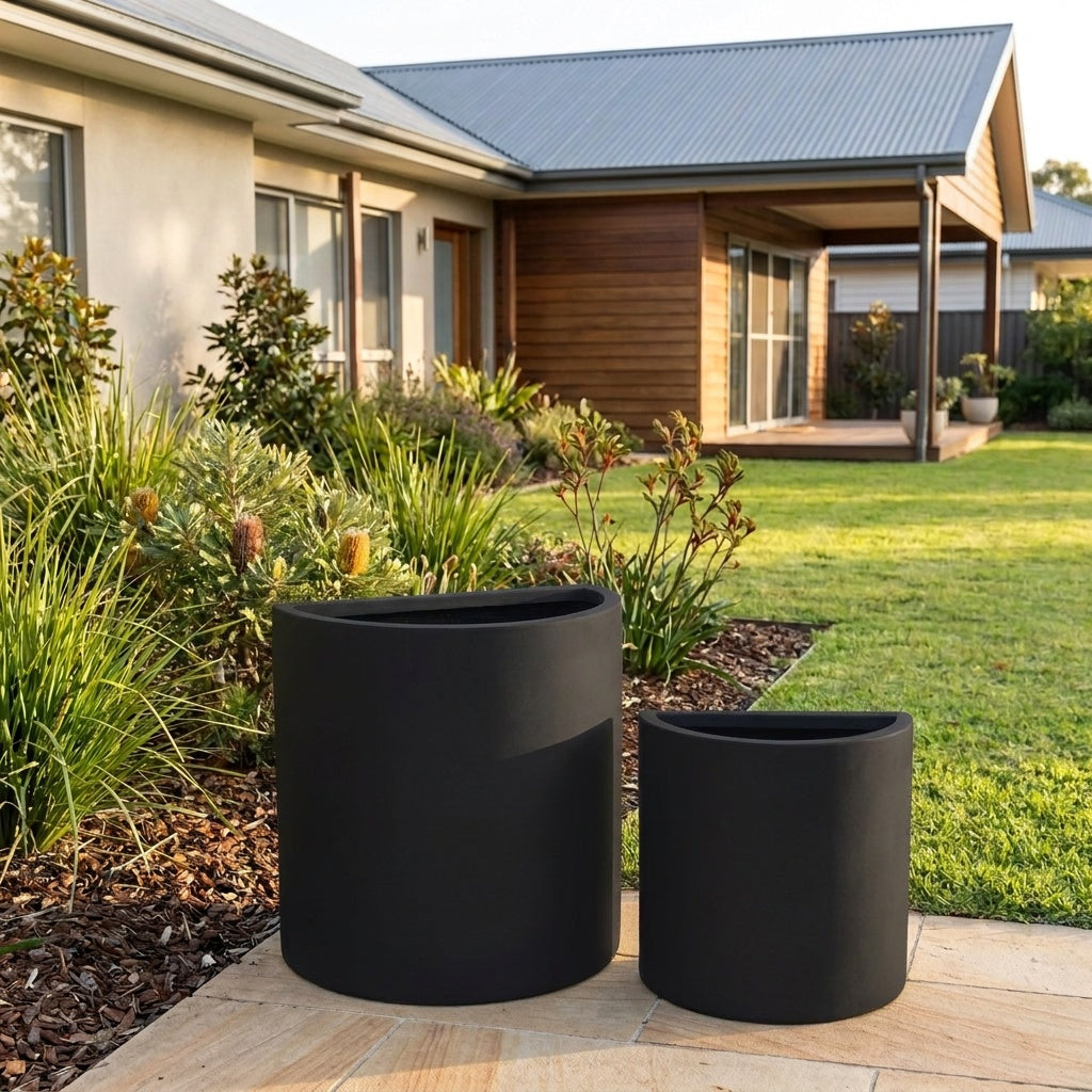 StoneLite Half Cylinders - Various sizes available - Night Sky