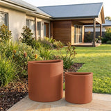 StoneLite Half Cylinders - Various sizes available - Terracotta