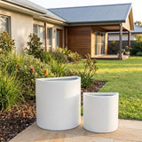 StoneLite Half Cylinders - Various sizes available - White on White