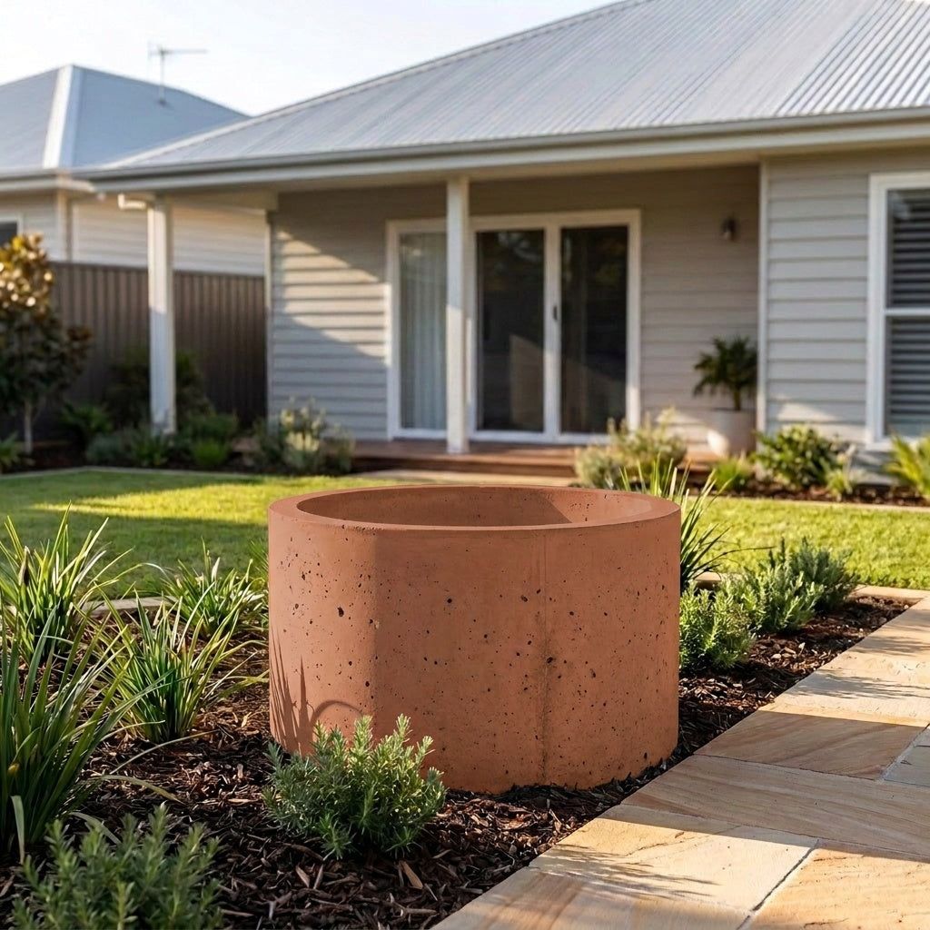StoneLite Short Cylinder - Various sizes available - Terracotta