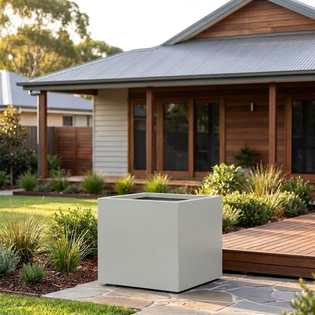 StoneLite Square Tree Planter - Various sizes available - Shale Grey