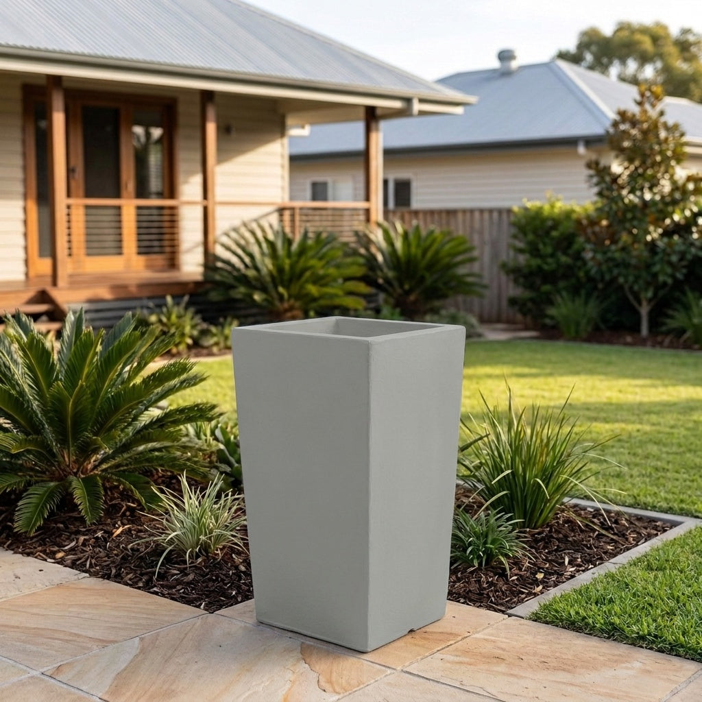 StoneLite Tall Square - Various sizes available - Neutral Grey