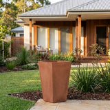 StoneLite Tall Tapered Square - Various sizes available - Terracotta