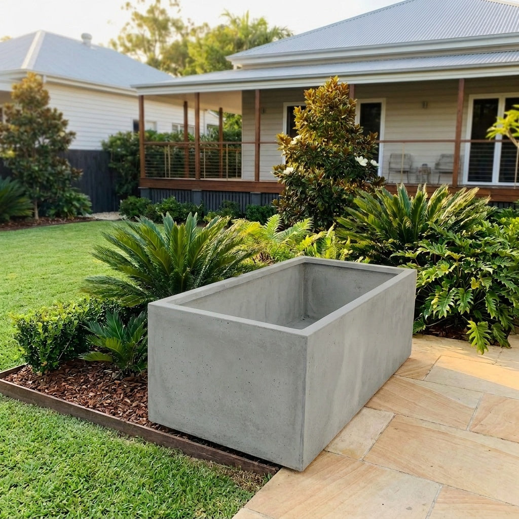 StoneLite Trough - Various sizes available - Neutral Grey