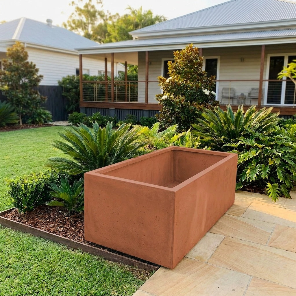 StoneLite Trough - Various sizes available - Terracotta