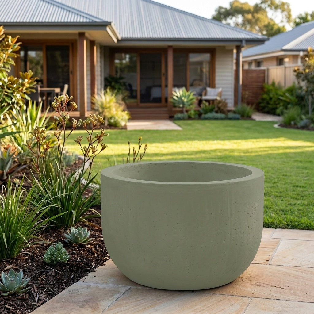 StoneLite Tub - Various sizes available - Pale Eucalyptus