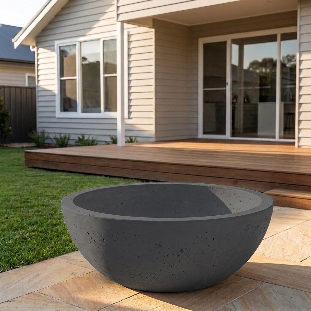 StoneLite Wok Bowl - Various sizes available - Charcoal