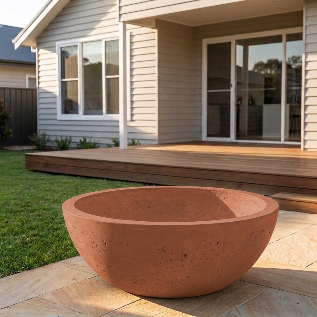 StoneLite Wok Bowl - Various sizes available - Terracotta