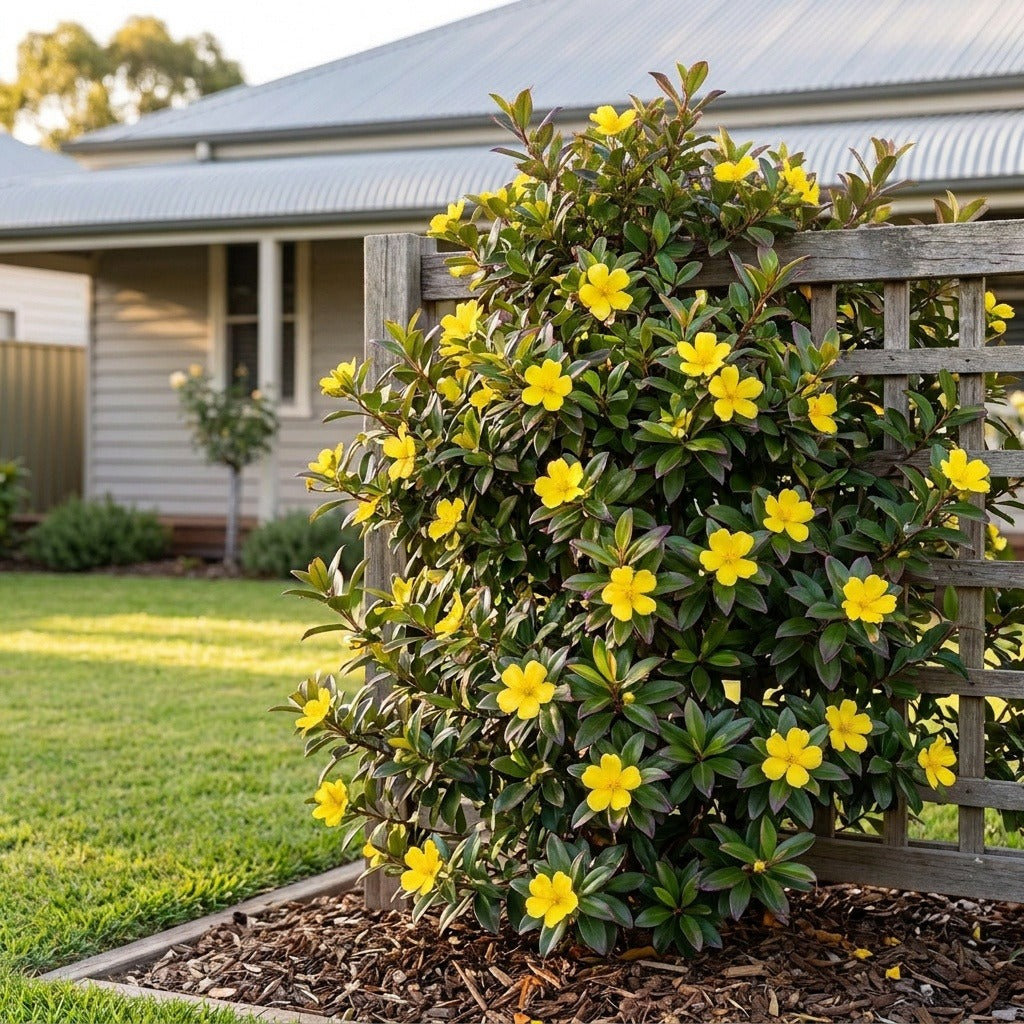 Straightup Guinea Flower (Hibbertia scandens)