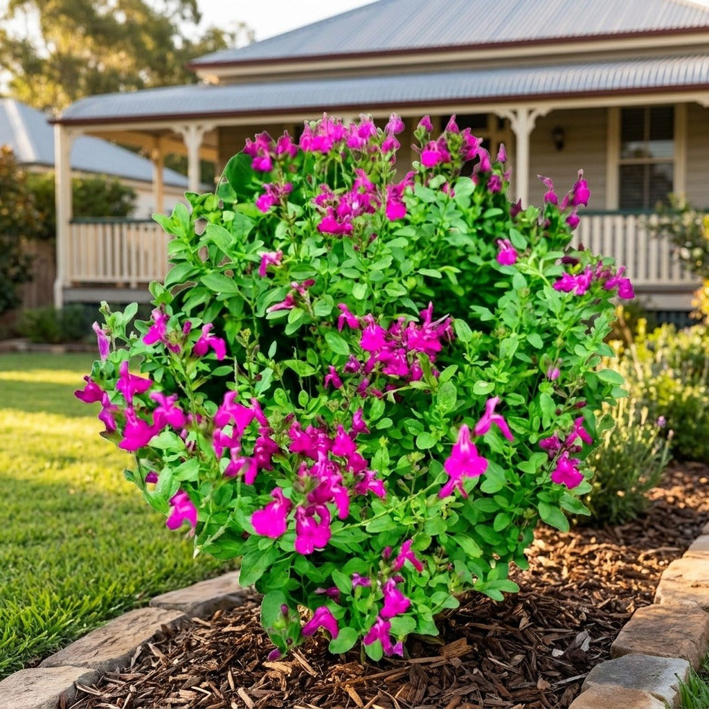Super Pink Salvia (Salvia hybrid)