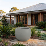 Terrazzo Ball Planter - Various sizes available - Neutral Grey