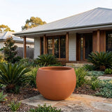 Terrazzo Ball Planter - Various sizes available - Terracotta
