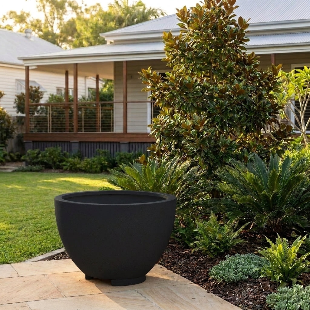 Terrazzo Giant Egg - Various sizes available - Night Sky