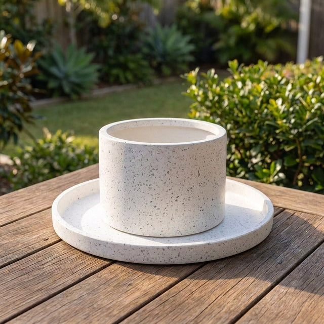 Terrazzo Round Saucer - Various sizes available
