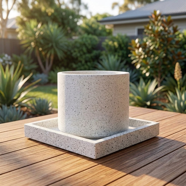Terrazzo Square Saucer - Various sizes available